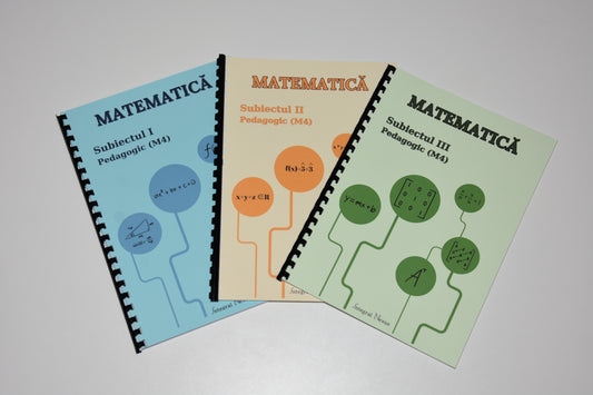 Set 3 Subiecte Pedagogic (M4)