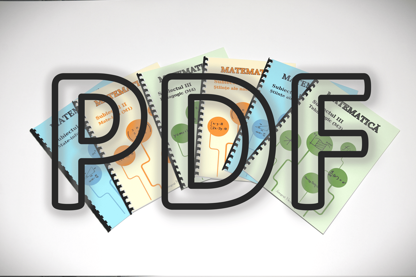 Set 3 subiecte PDF (material digital) - M2 Științe ale naturii