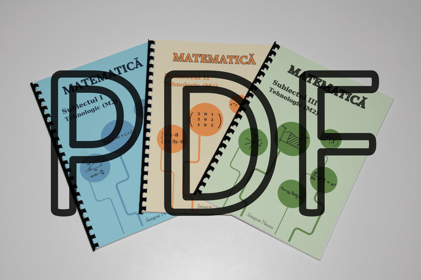 Set 3 subiecte PDF (material digital) - M2 Tehnologic